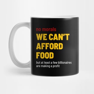 Canada - we can't afford food .DNS Mug